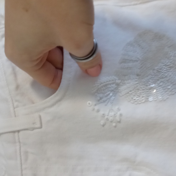 🤍J Brand🤍 - White Estella Bonny Mid-Rise Mini Skirt - Picture 13 of 16